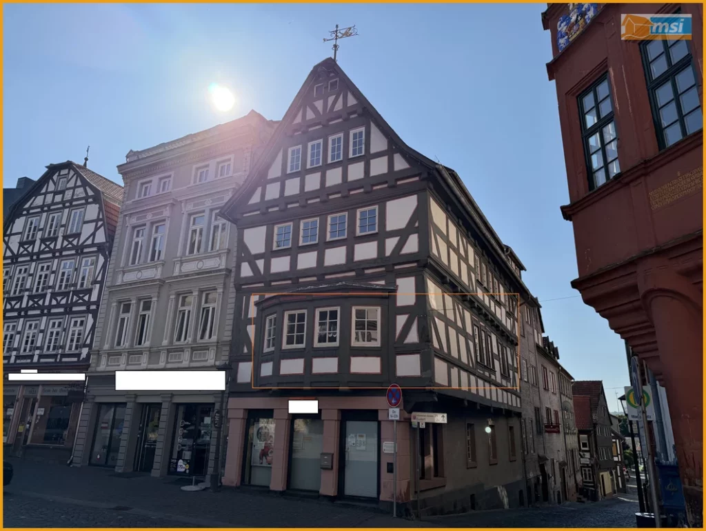 GROßE 2ZKB-WOHNUNG DIREKT AM MARKTPLATZ IN ALSFELD!